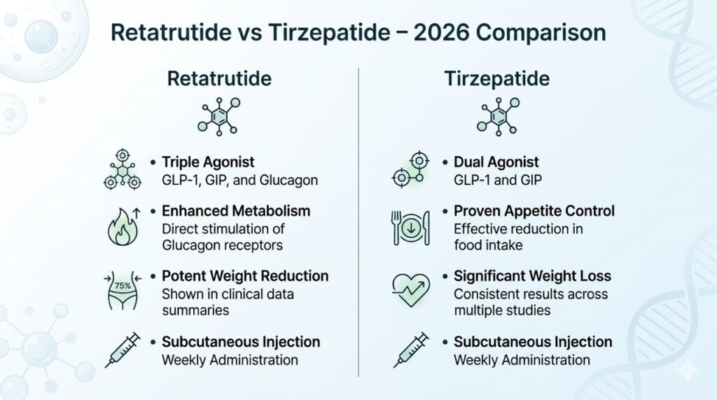 Retatrutide vs Tirzepatide